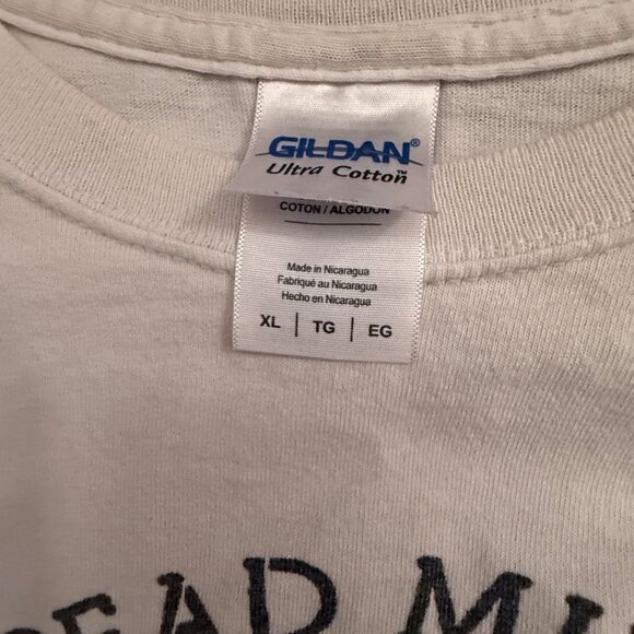 Punk Band "The Dead Milkmen" white T-shirt. XL - Picture 3 of 3